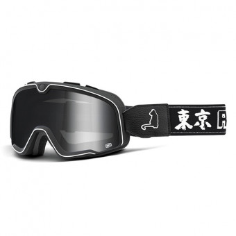Masque Moto 100% Barstow Roar Japan - Iridium Argent Masque Moto 100% Barstow Roar Japan - Iridium Argent