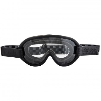 Masque Moto Ethen Scrambler Damier Noir Masque Moto Ethen Scrambler Damier Noir