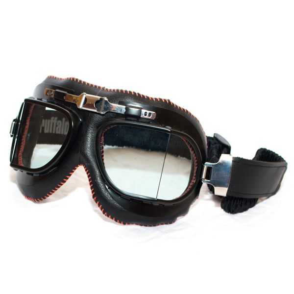Masque Moto Baruffaldi Vintaco Noir Orange Masque Moto Baruffaldi Vintaco Noir Orange