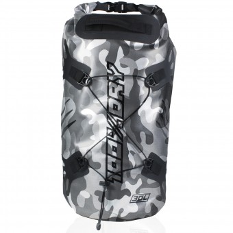 Sac a dos Moto Darts Tube 100% Dry 30L Camo Grey Sac a dos Moto Darts Tube 100% Dry 30L Camo Grey