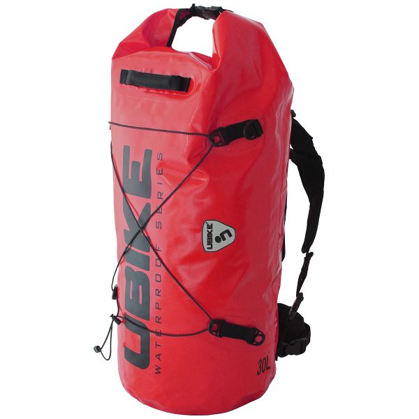 Sac a dos Moto UBIKE Cylinder Bag 30 L Rouge Sac a dos Moto UBIKE Cylinder Bag 30 L Rouge