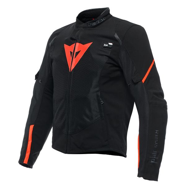 Airbag moto Dainese Smart Jacket LS Sport Black Fluo Red Airbag moto Dainese Smart Jacket LS Sport Black Fluo Red
