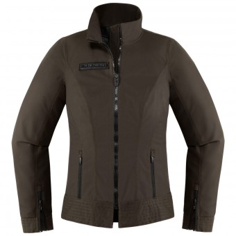 Blouson Moto ICON Fairlady Espresso
