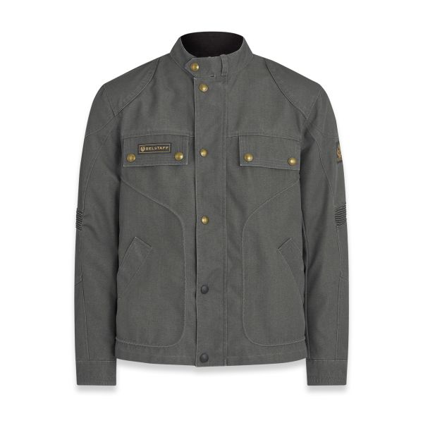 Blouson Moto Belstaff Johnsons Washed Grey Blouson Moto Belstaff Johnsons Washed Grey