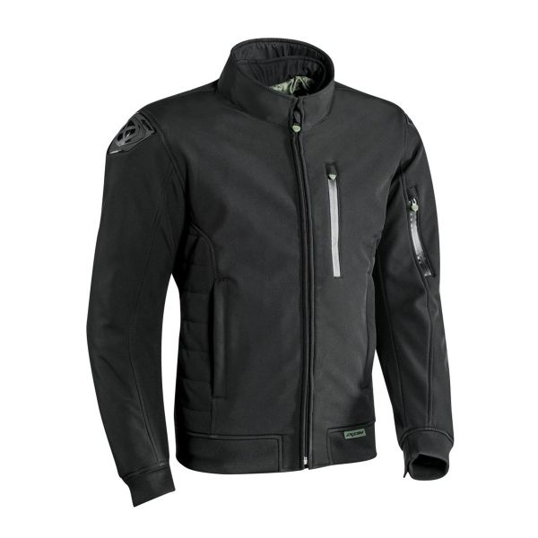Blouson Moto Ixon Soho Black Khaki
