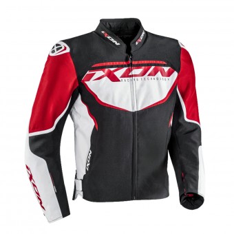 Blouson Moto Ixon Sprinter Black White Red Blouson Moto Ixon Sprinter Black White Red