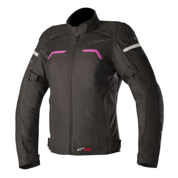 Blouson Moto Alpinestars Stella Hyper Drystar Black Fuchsia