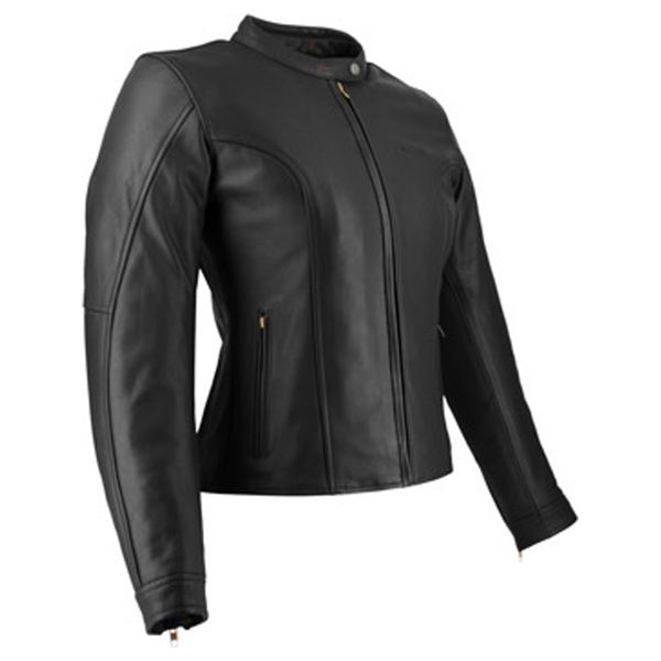 Blouson Moto Soubirac Adele Noir