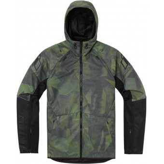 Blouson Moto ICON Airform Battlescar Green Blouson Moto ICON Airform Battlescar Green
