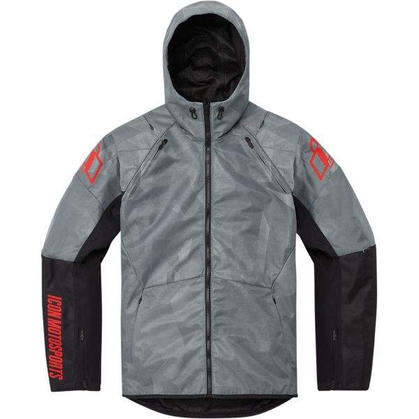 Blouson Moto ICON Airform Battlescar Grey Blouson Moto ICON Airform Battlescar Grey