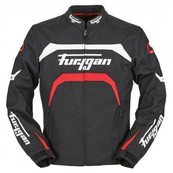 Blouson Moto Furygan Arrow Black White Red Blouson Moto Furygan Arrow Black White Red