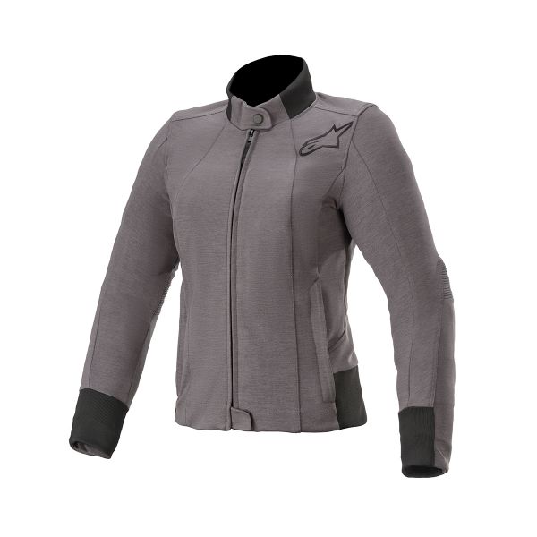 Blouson Moto Alpinestars Banshee Woman Fleece Melange Gray