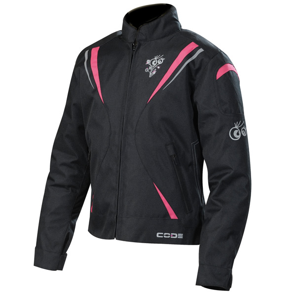 Blouson Moto CODE AS Kid Girl Noir