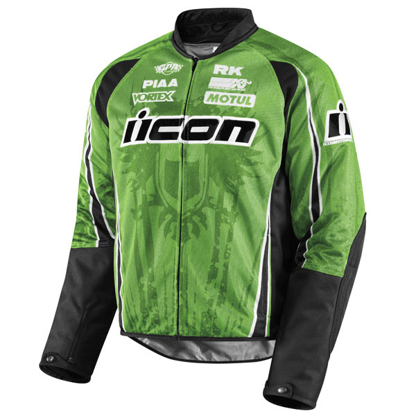 Blouson Moto ICON Hooligan 2 Threshold Green