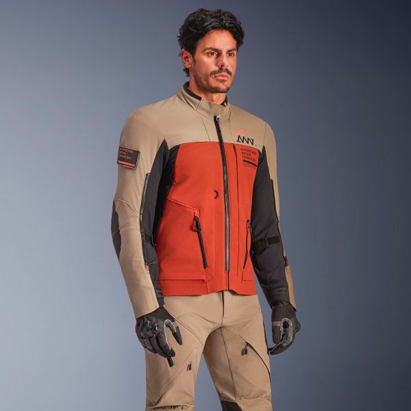 Alpinestars AMT-8 Stretch Drystar XF Walnut Rust Black