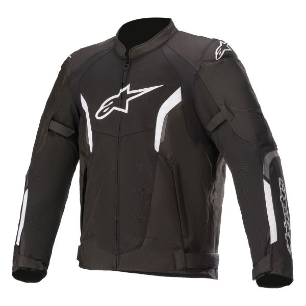 Blouson Moto Alpinestars Ast Air V2 Black White