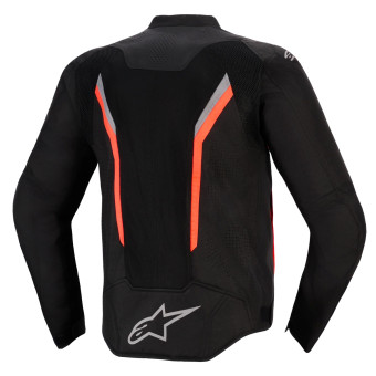 Alpinestars Ast V3 Air Black Dark Gray Red Fluo