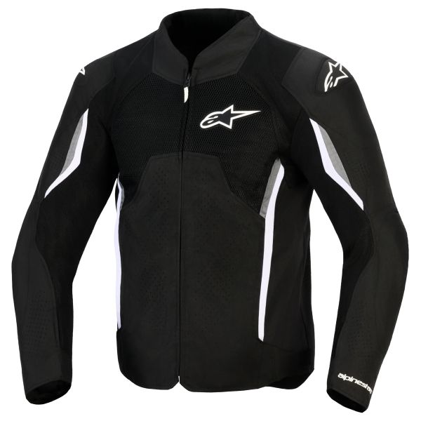 Blouson Moto Alpinestars Ast V3 Air Black Dark Gray White