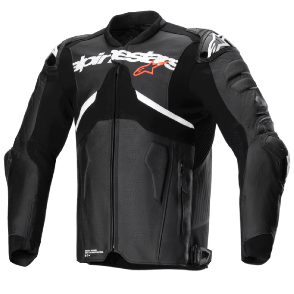 Blouson Moto Alpinestars Atem V5 Black White