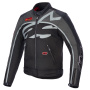 Blouson Moto Alpinestars Axton Black Anthracite Red Tangerine