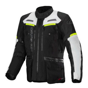 Veste Moto Alpinestars Bogota Pro Drystar Black Ice Gray Yellow Fluo Veste Moto Alpinestars Bogota Pro Drystar Black Ice Gray Yellow Fluo