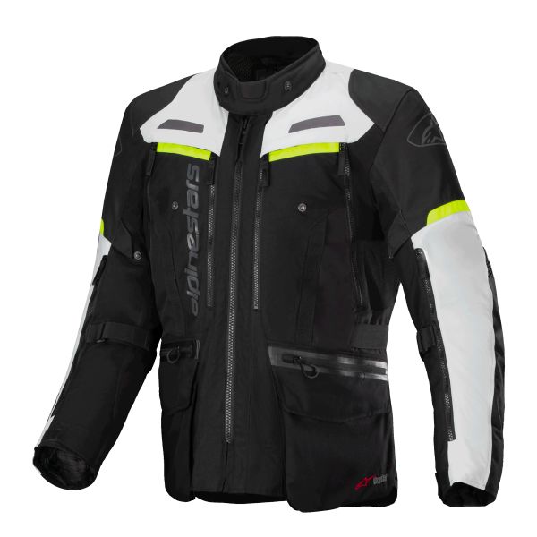 Veste Moto Alpinestars Bogota Pro Drystar Black Ice Gray Yellow Fluo Veste Moto Alpinestars Bogota Pro Drystar Black Ice Gray Yellow Fluo