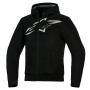 Blouson Moto Alpinestars Chrome Superairflow Hoodie Black Dark Gray White
