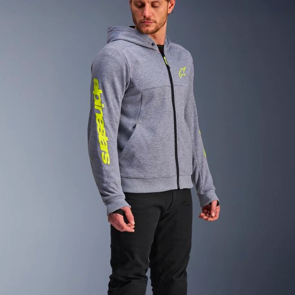 Alpinestars Chrome V2 Sport Sport Gray Heather Fluo Yellow