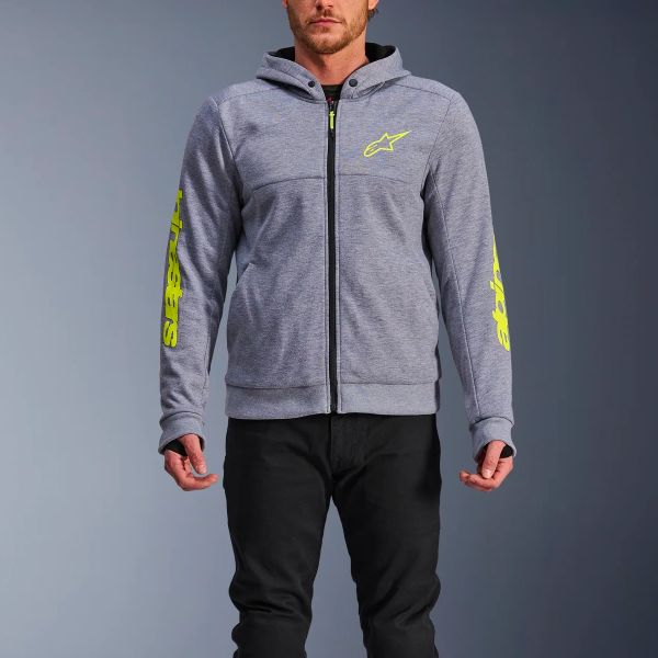 Alpinestars Chrome V2 Sport Sport Gray Heather Fluo Yellow