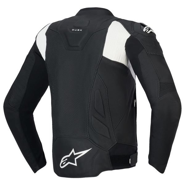 Alpinestars Dusk Airflow Leather Black White