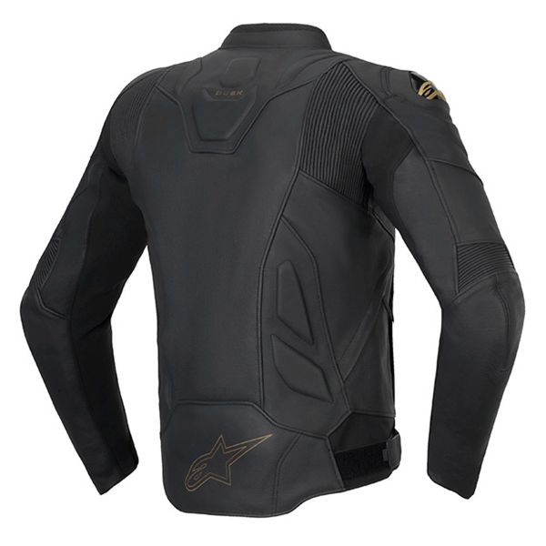 Alpinestars Dusk Leather Black Laser