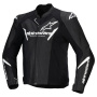Blouson Moto Alpinestars Faster V3 Airflow Black White