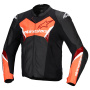 Blouson Moto Alpinestars Faster V3 Black Red Fluo
