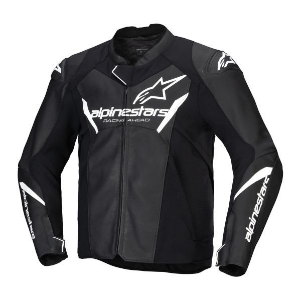 Blouson Moto Alpinestars Faster V3 Black White Blouson Moto Alpinestars Faster V3 Black White