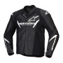 Blouson Moto Alpinestars Faster V3 Black White