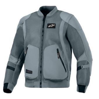 Blouson Moto Alpinestars Flight Air Storm Gray