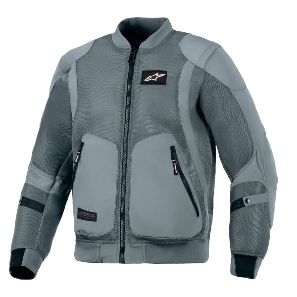 Blouson Moto Alpinestars Flight Air Storm Gray