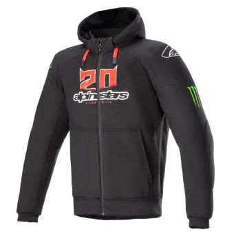 Blouson Moto Alpinestars FQ20 Chrome Ignition Monster Hoodie