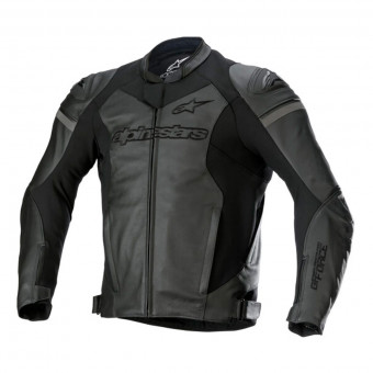 Blouson Moto Alpinestars GP Force Leather Black Black