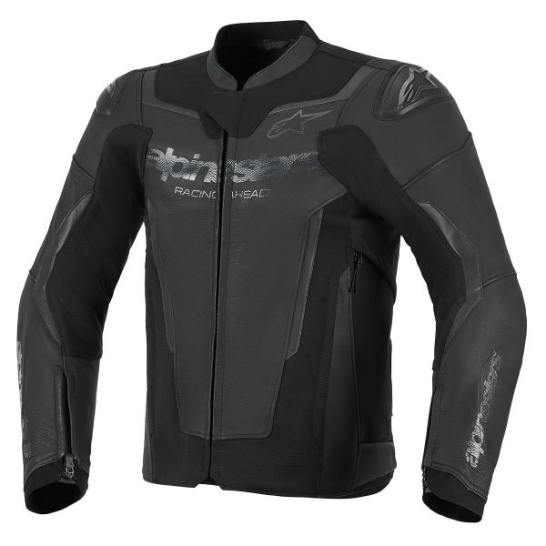 Blouson Moto Alpinestars GP Force V2 Leather Black