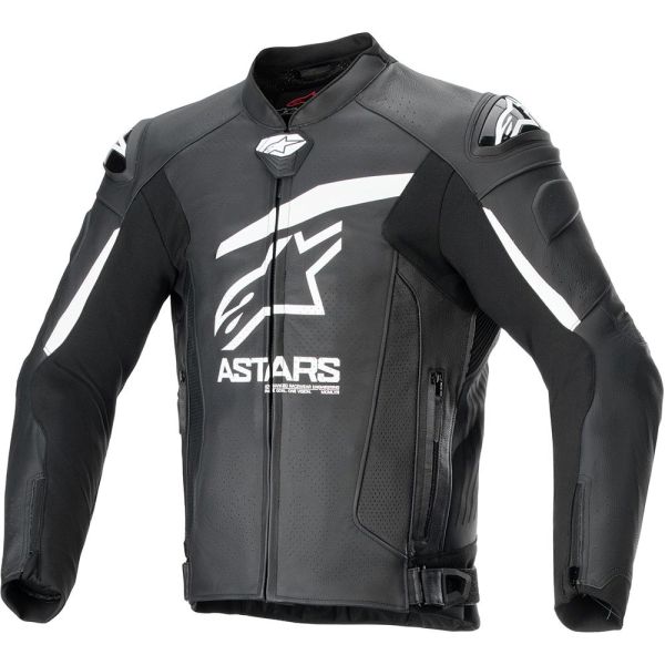 Blouson Moto Alpinestars GP Plus R V4 Airflow Black White Blouson Moto Alpinestars GP Plus R V4 Airflow Black White