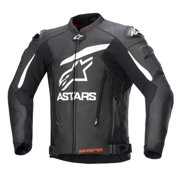 Blouson Moto Alpinestars GP Plus V4 Black White Blouson Moto Alpinestars GP Plus V4 Black White