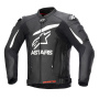 Blouson Moto Alpinestars GP Plus V4 Black White