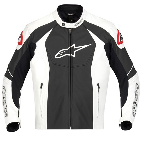 Blouson Moto Alpinestars GP-R Blanc Noir