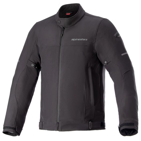 Blouson Moto Alpinestars Husker Waterproof Black Black Blouson Moto Alpinestars Husker Waterproof Black Black