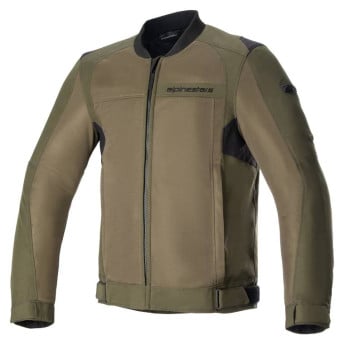 Blouson Moto Alpinestars Luc V2 Air Forest Military Green