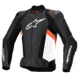 Blouson Moto Alpinestars Missile V3 Airflow Black White Red Fluo