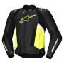 Blouson Moto Alpinestars Missile V3 Airflow Black Yellow Fluo White