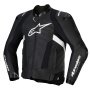 Blouson Moto Alpinestars Missile V3 Black White