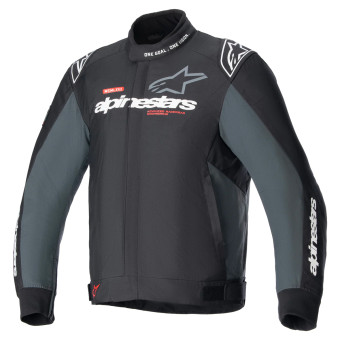 Blouson Moto Alpinestars Monza Sport Black Tar Grey